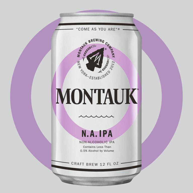 Montauk Brewery N.A. IPA beer