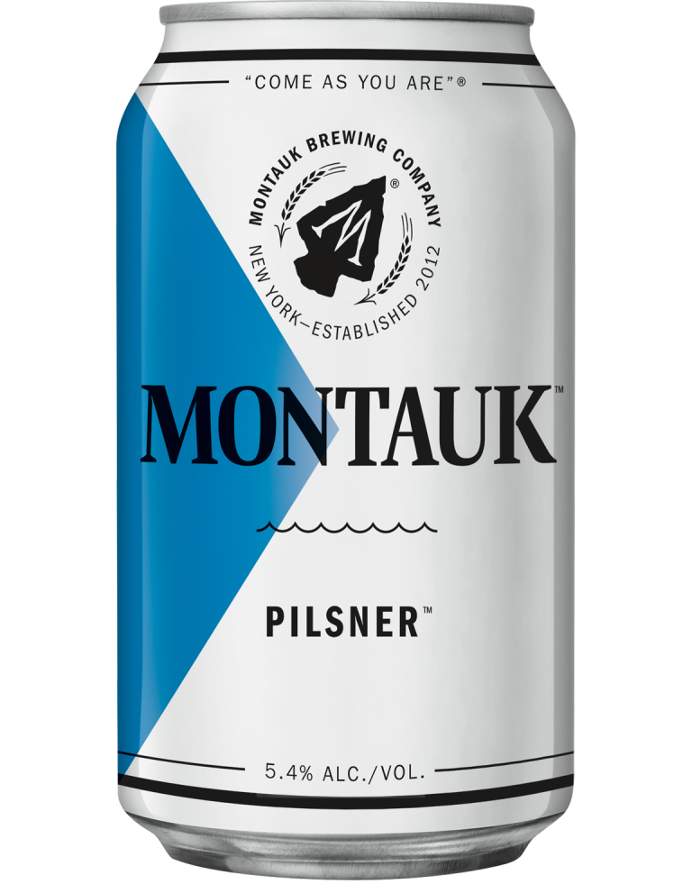 Montauk Brewing Co Pilsner Can