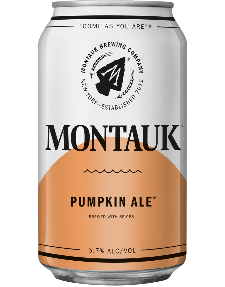 Montauk Brewing Co Pumpkin Ale 12oz 4.9%ABV Season Can